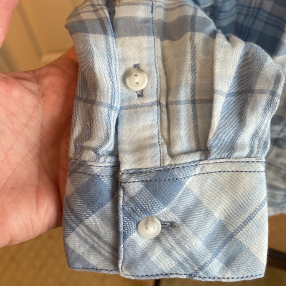 NWT Sanctuary plaid button down shirt. XS - Picture 4 of 16